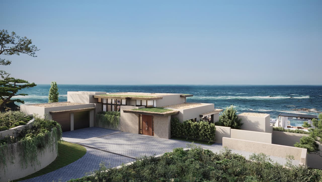 3D Rendering for Real Estate Marketing: Entry Side