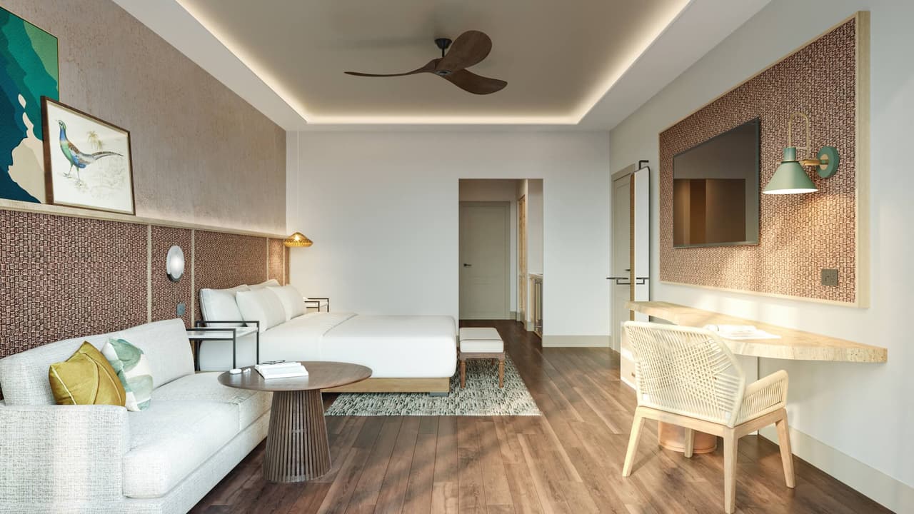 Resort Interior 3D Rendering