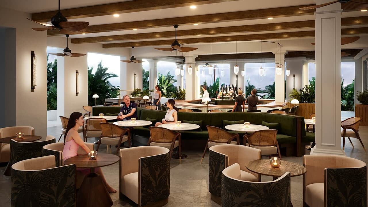 Resort lobby visualization