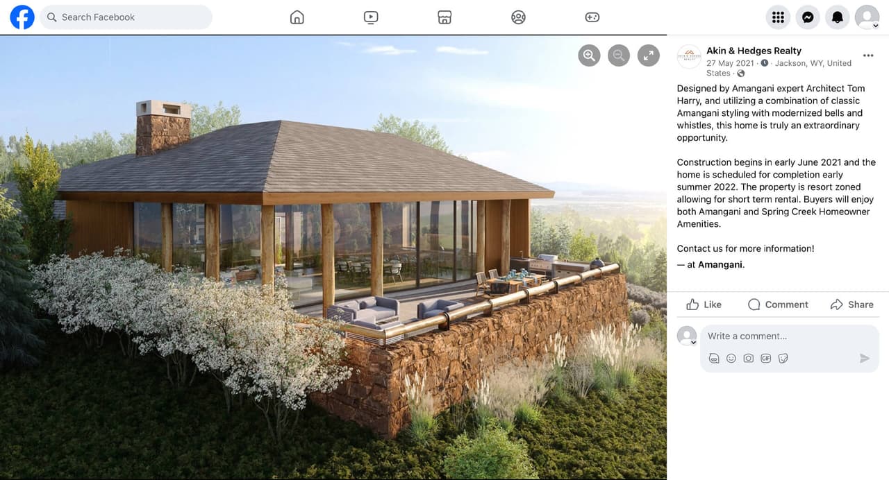 3D Visualization of a Home Community