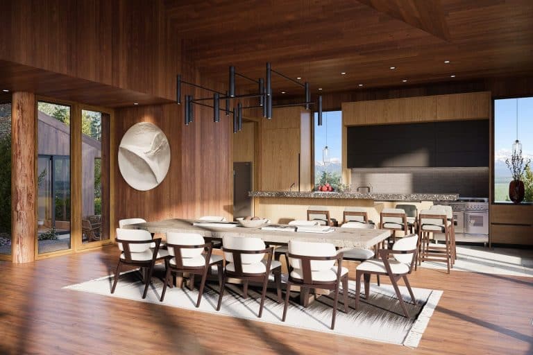 Dining Room Render: 9 Elegant Examples in Different Styles by ArchiCGI