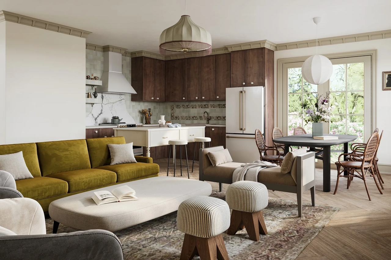 Real Estate Render of Cottages