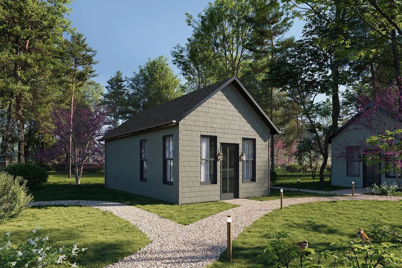 Real Estate Render of Cottages