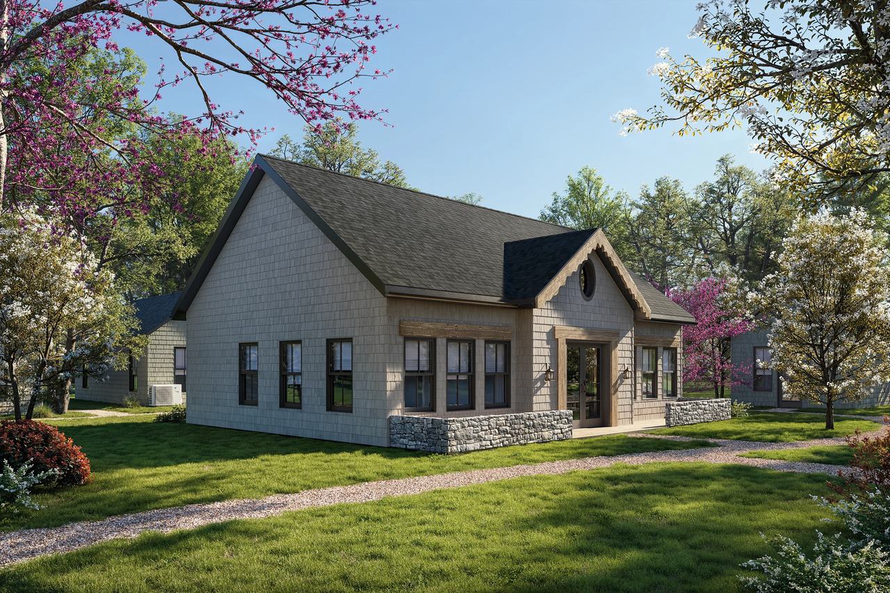 Real Estate Render of Cottages