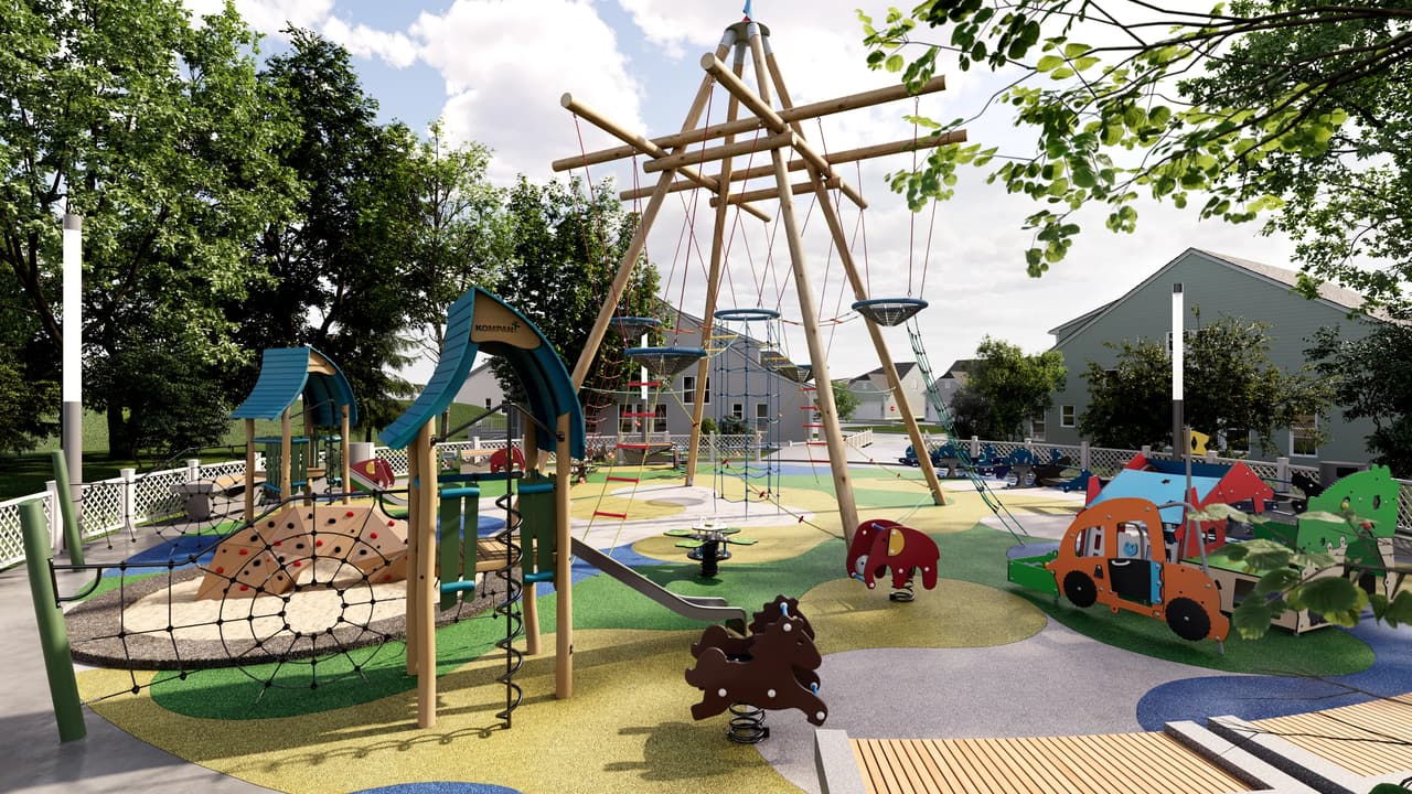 Playground 3D Rendering