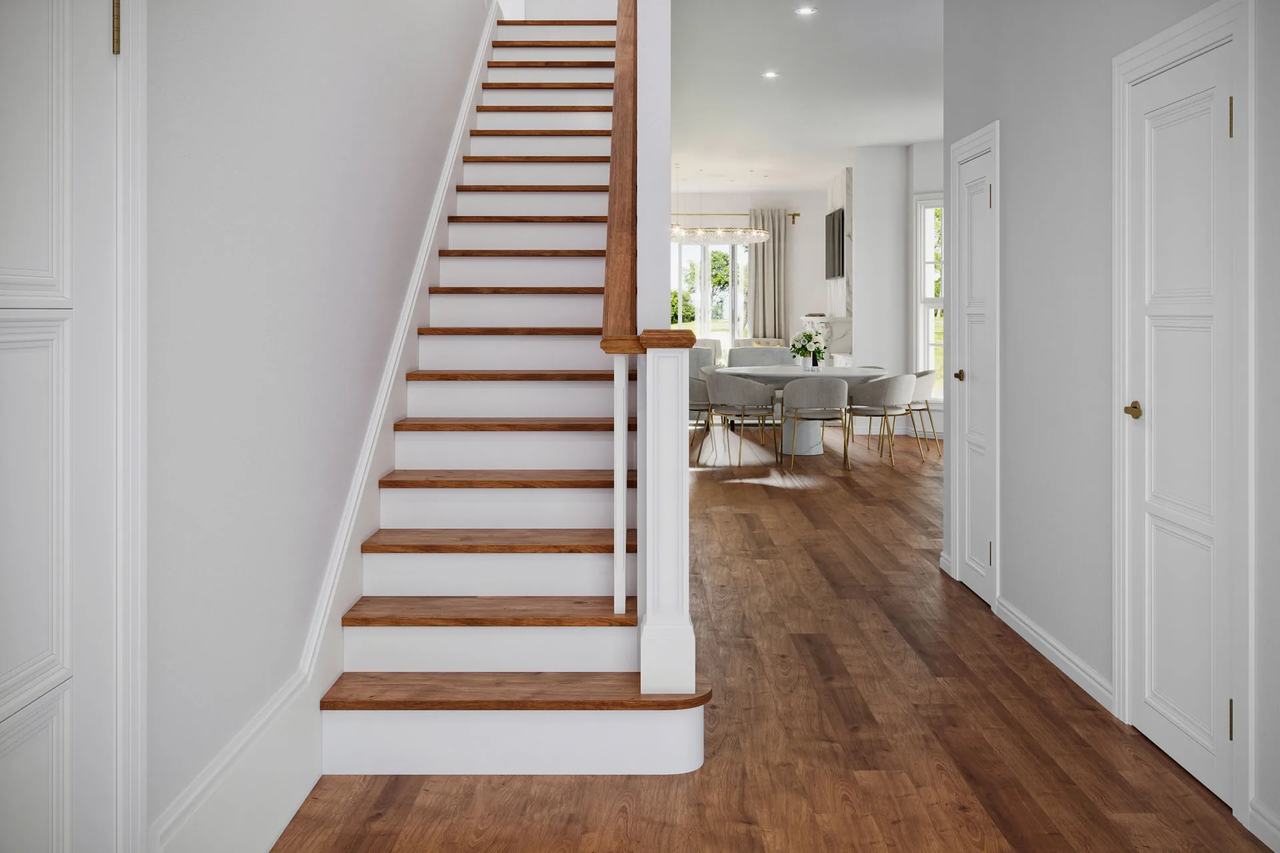 3D rendering indian hills condo foyer