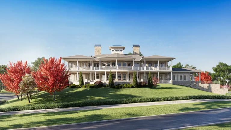 3D Rendering for a Luxury Pre-Sale: Indian Hills Preserve, NY