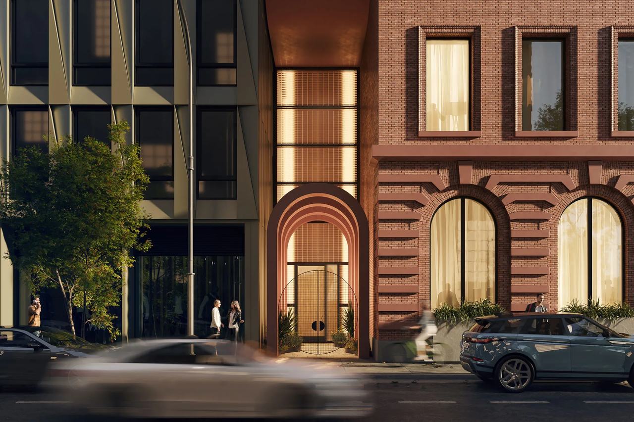 Hero streetscape rendering — Lower East Side, Manhattan