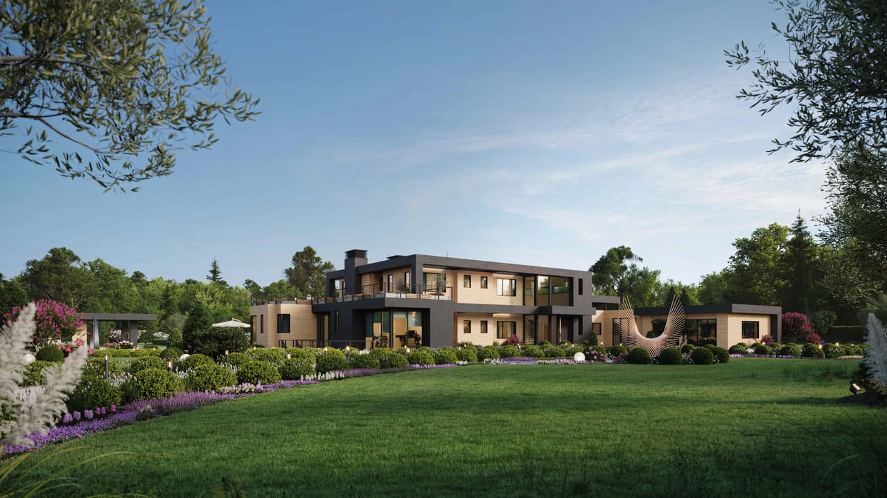 Real Estate Render of Cottages