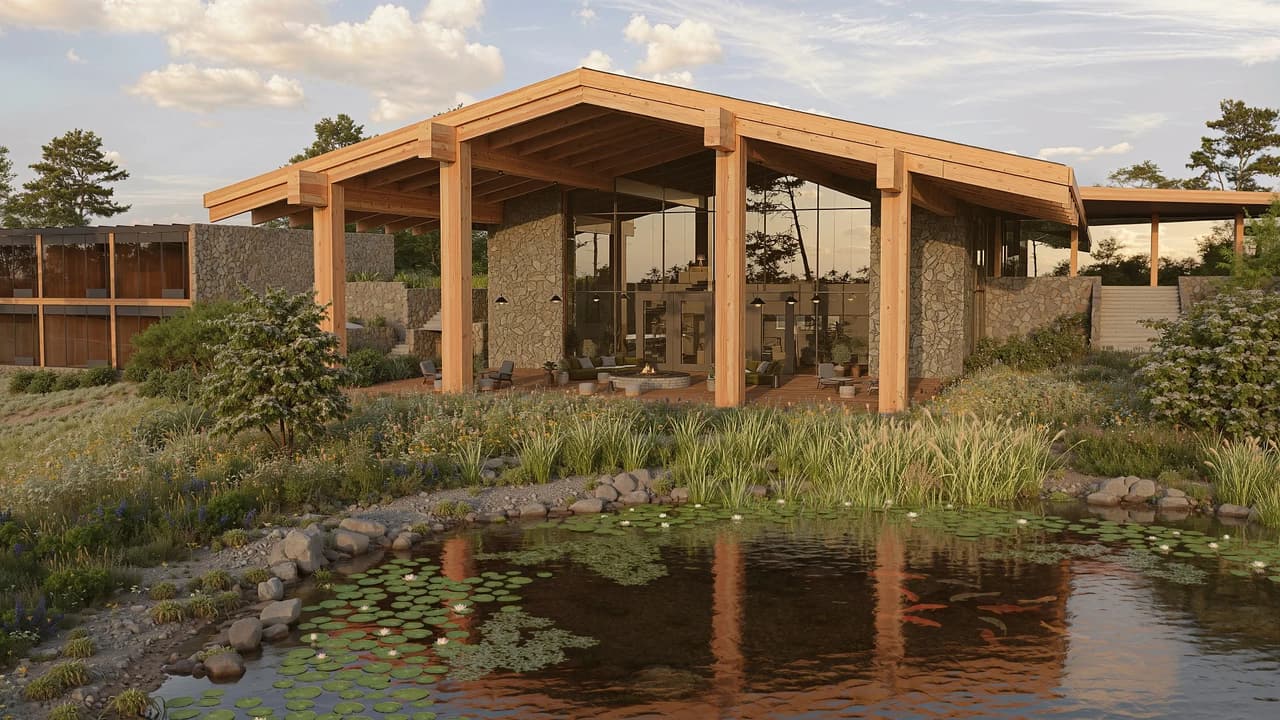 Real Estate Render of Cottages
