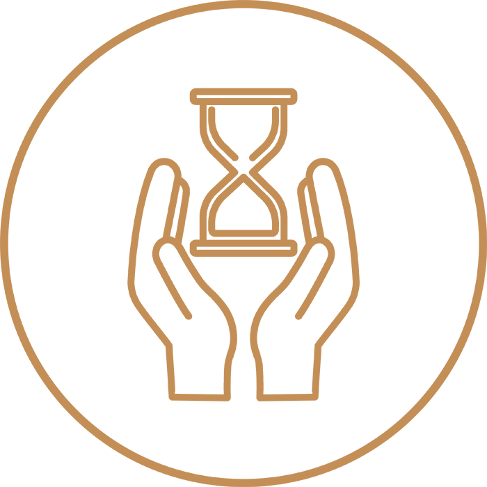 Icon of a concept of Saving Time
