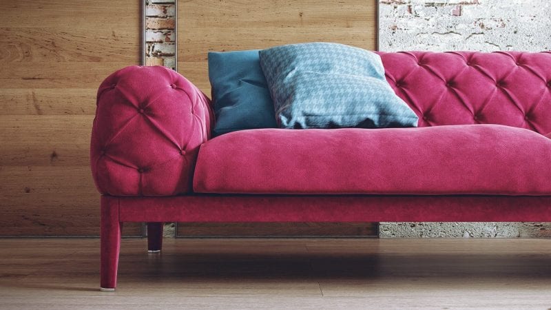 3D Product Model for Upholstered Furniture: Sofa Lifestyle