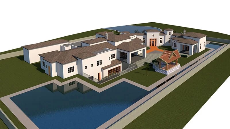 CAD Architectural Model