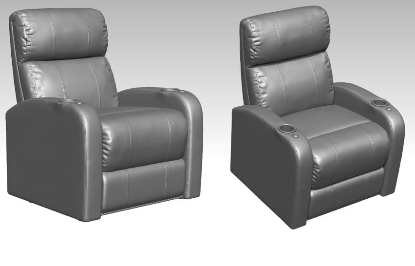 High-Quality 3D Models for a Furniture Design Project