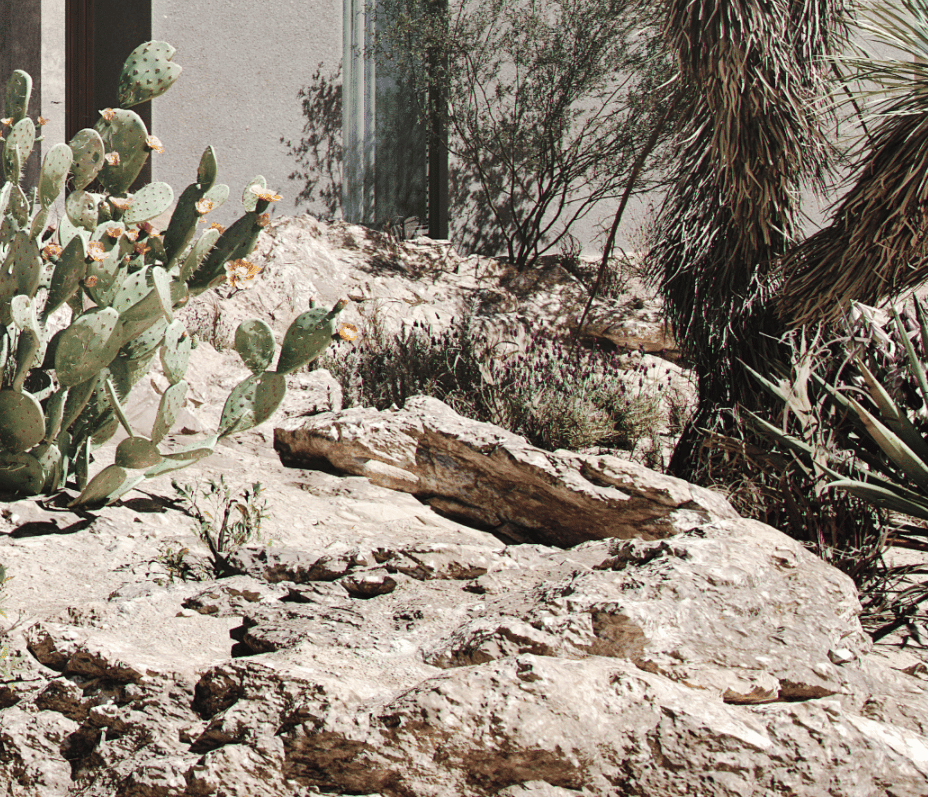 Photorealistic Sand in the Architectural Rendering
