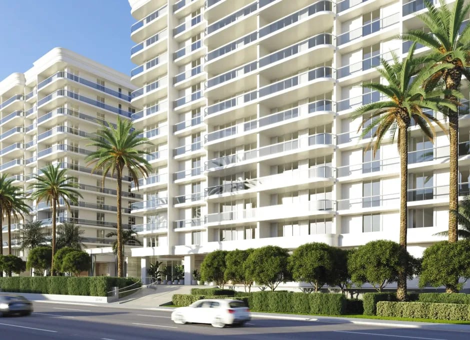 3D architectural animation of the Solimar Towers renovation project