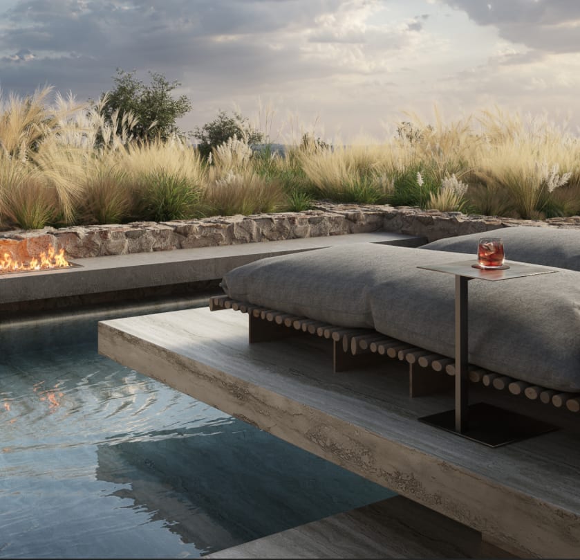 A Frame from 3D Animation for Architecture