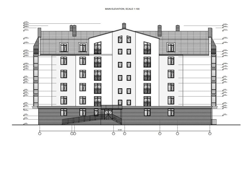 Reference Architectural Drawings for Exterior Renders