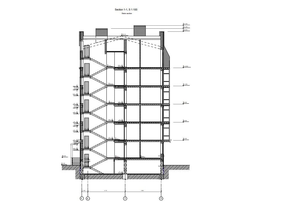 Architectural drawings — exterior rendering reference