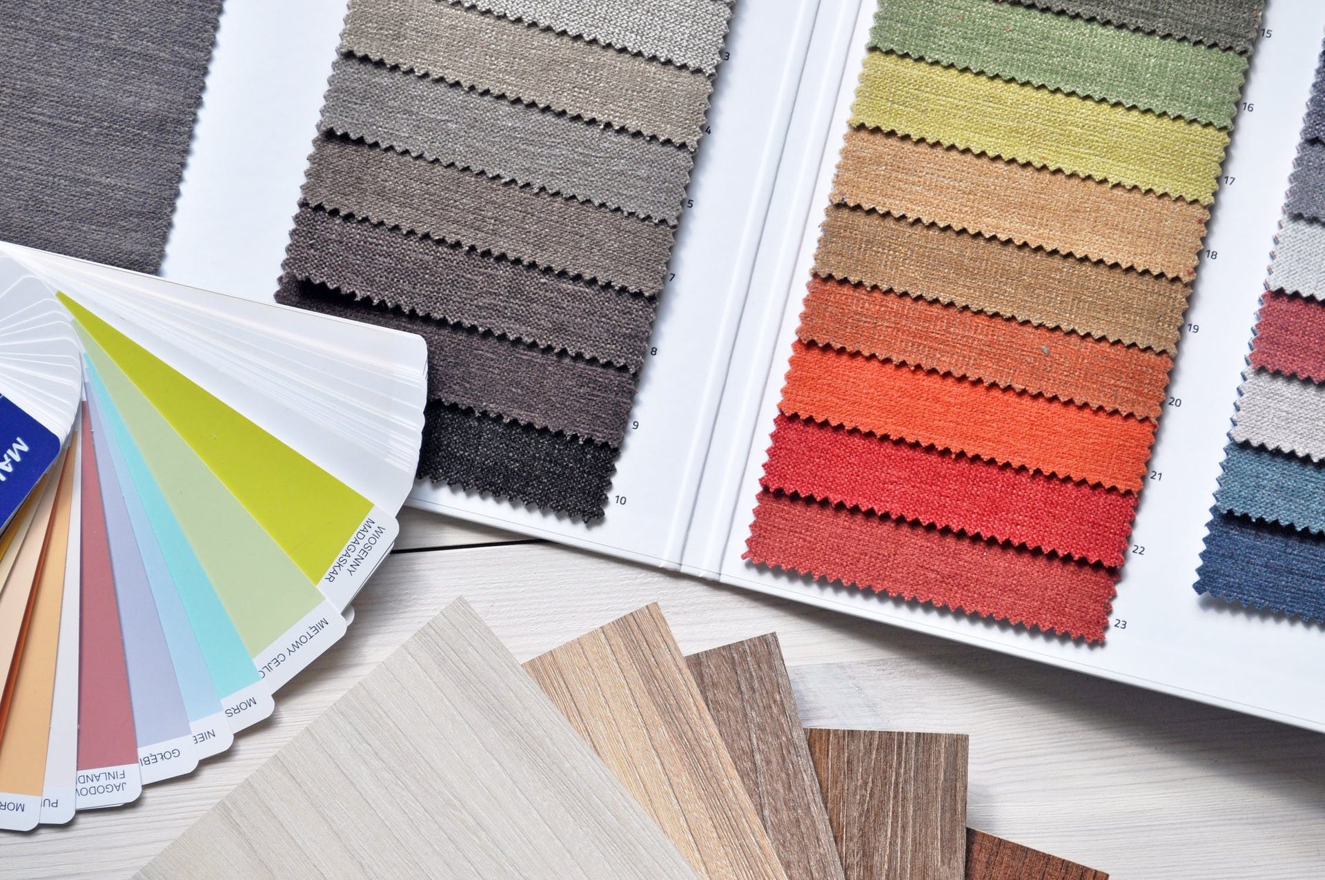 Material samples — exterior rendering references