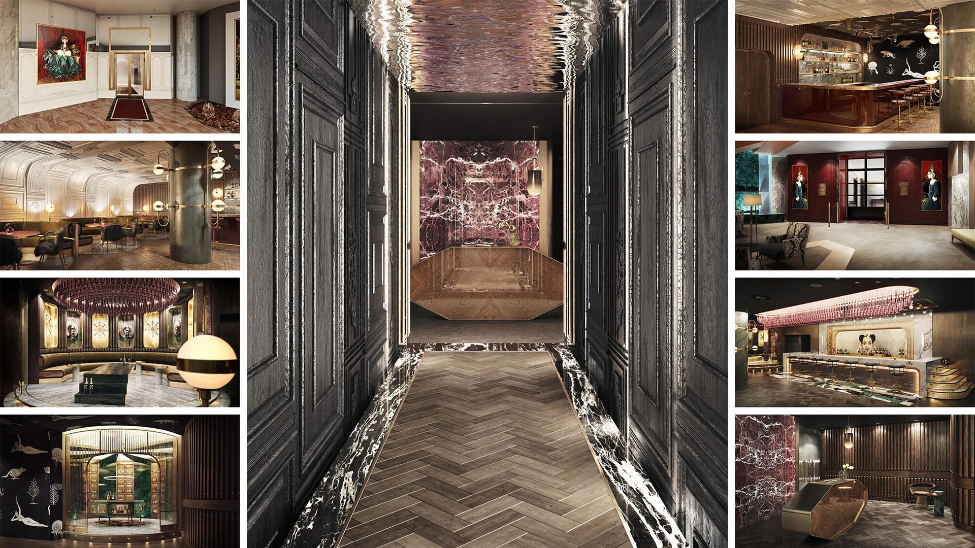 3D Visualization for Restaurant Interior