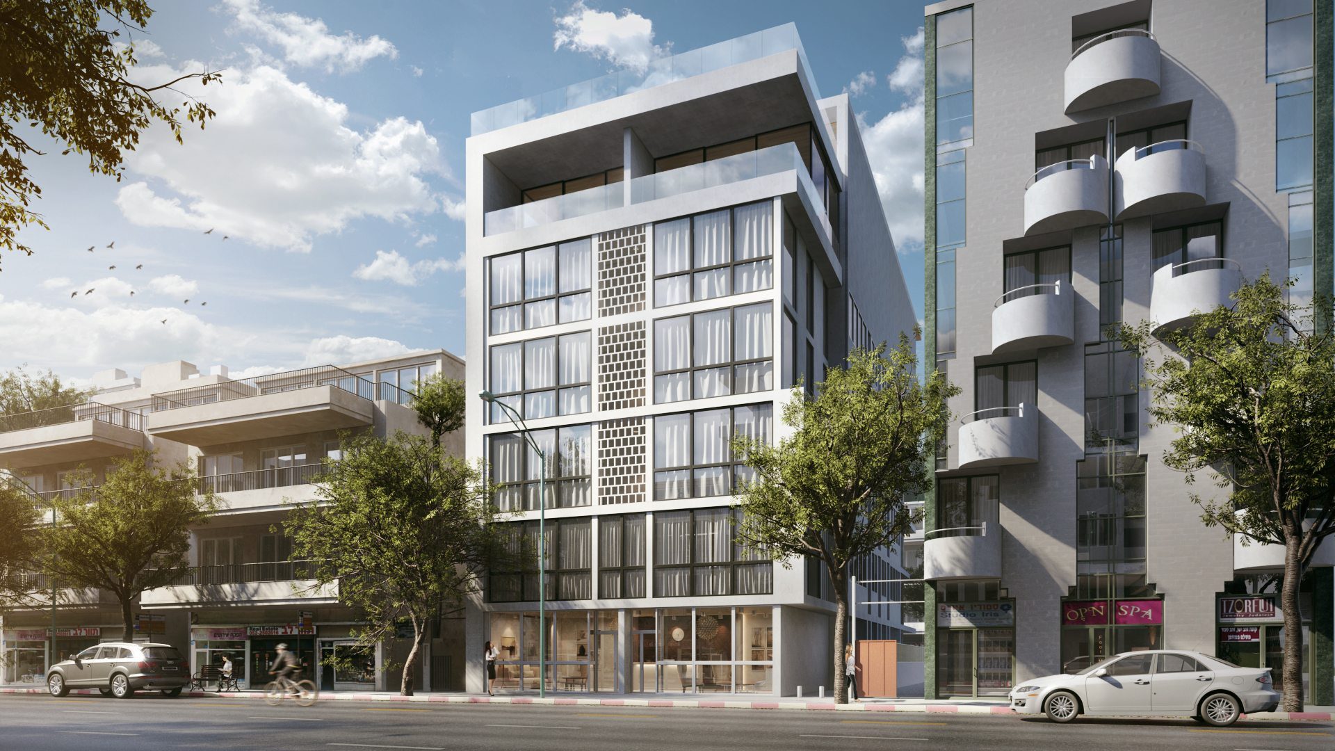 Exterior Project 3D Render with Photorealistic Environment