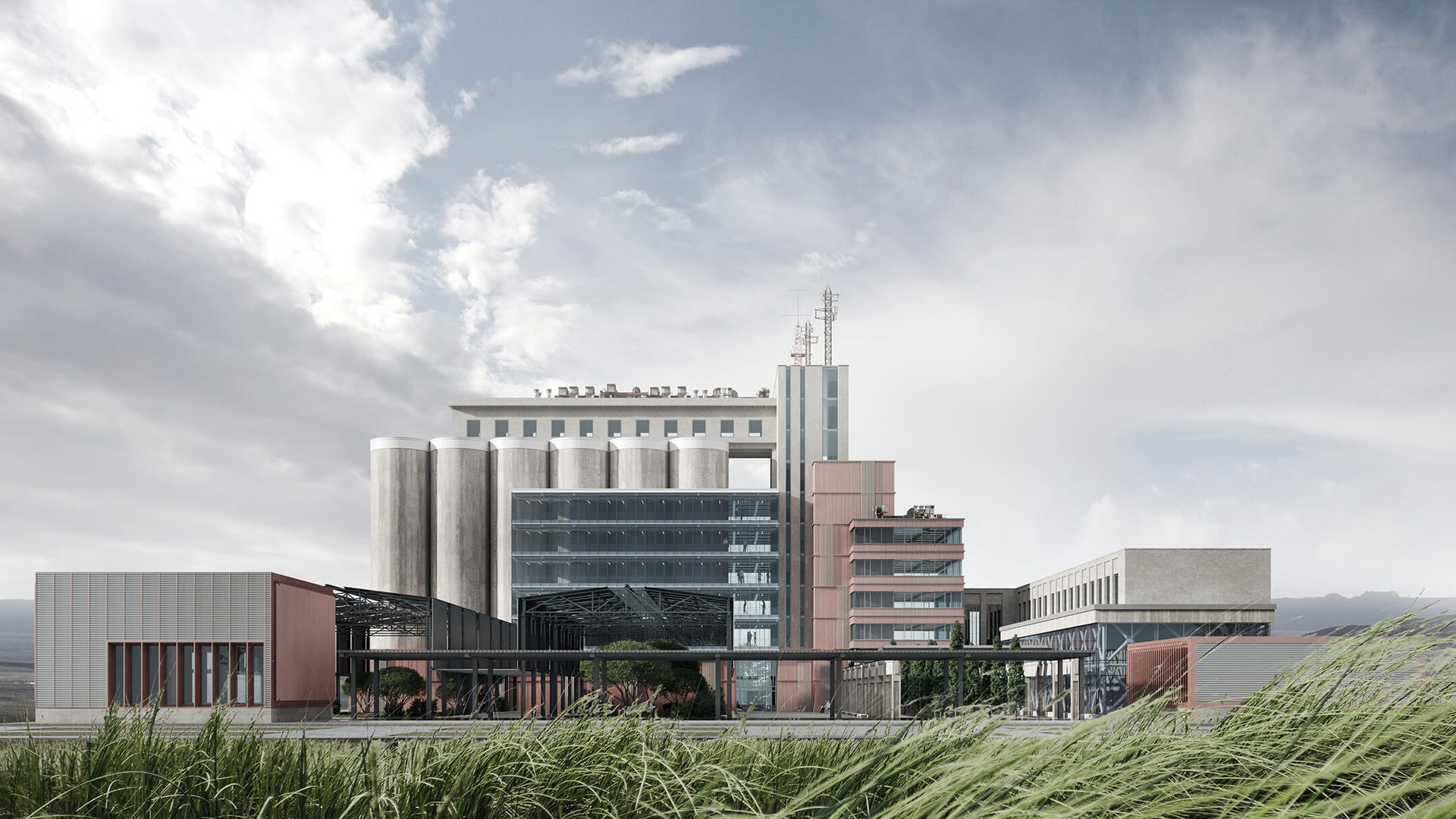 Commercial design render factory