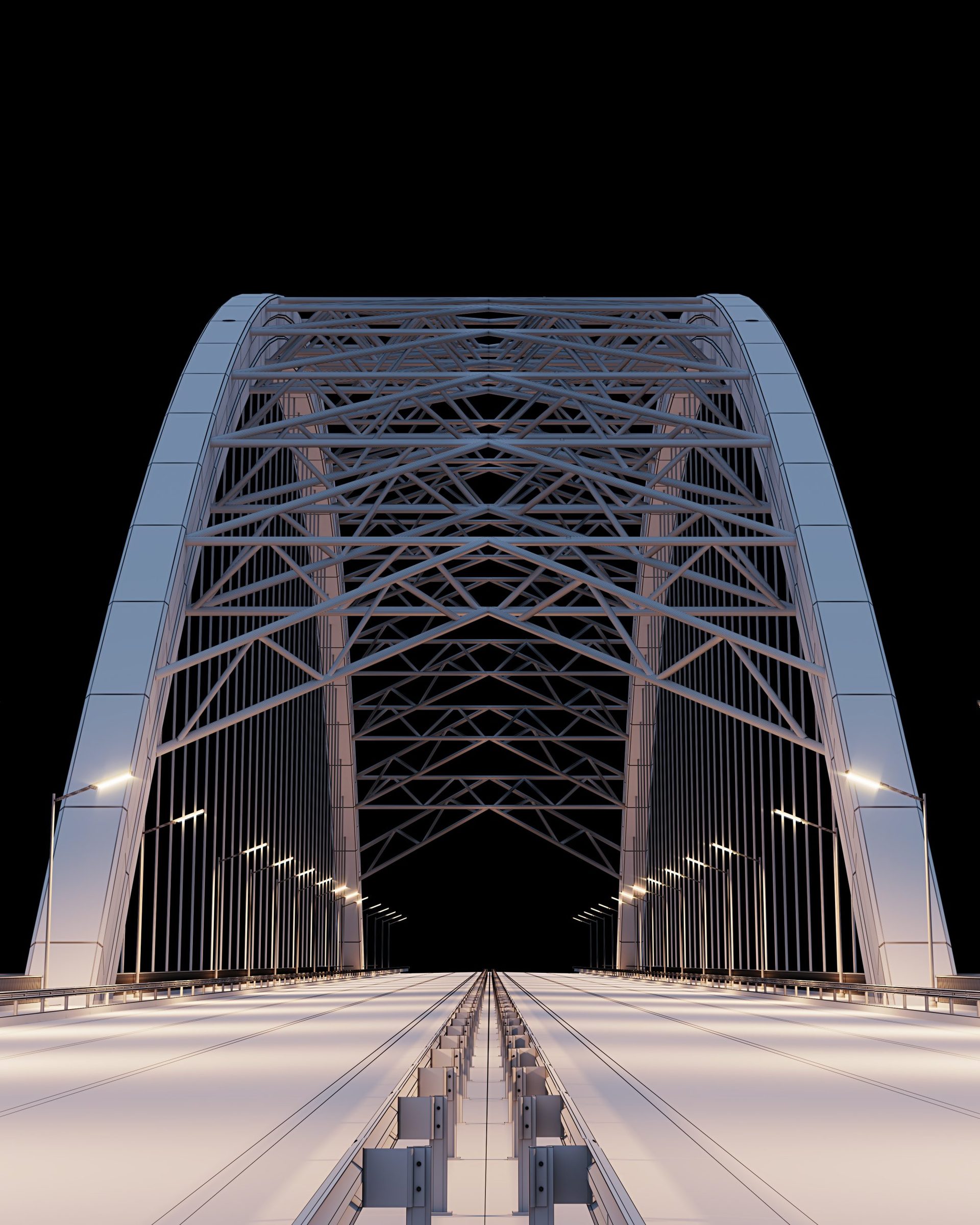 3D Model of a a Ukrainian Bridge
