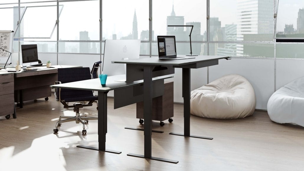 Office rendering workflow — furniture and accessories day 2