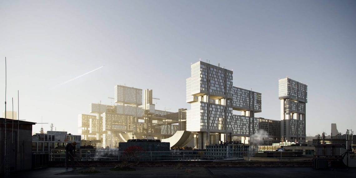 Photorealistic 3D Render for an Apartment Building