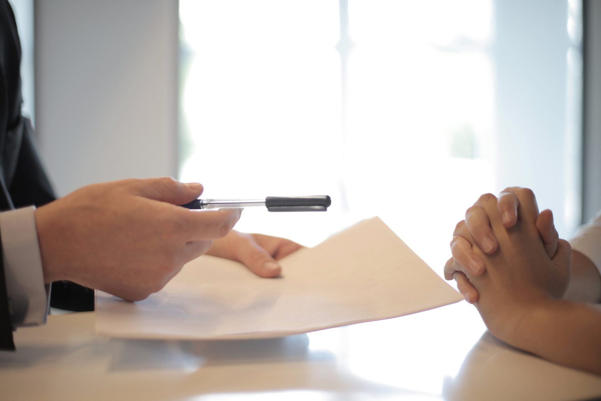 A Client and a CGI Studio Representative Signing NDA