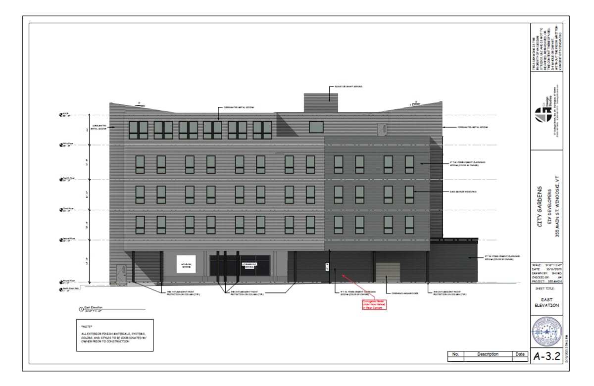 Drawing of a Real Estate Project