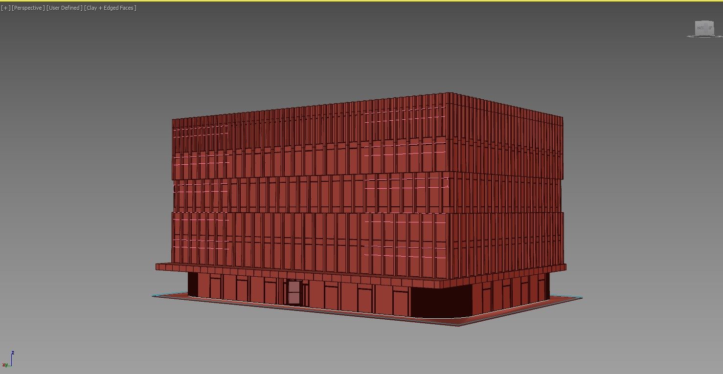 Photoreal 3D Model for a Facade