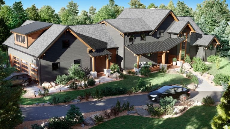 3D House Rendering Services for a Project in Pennsylvania