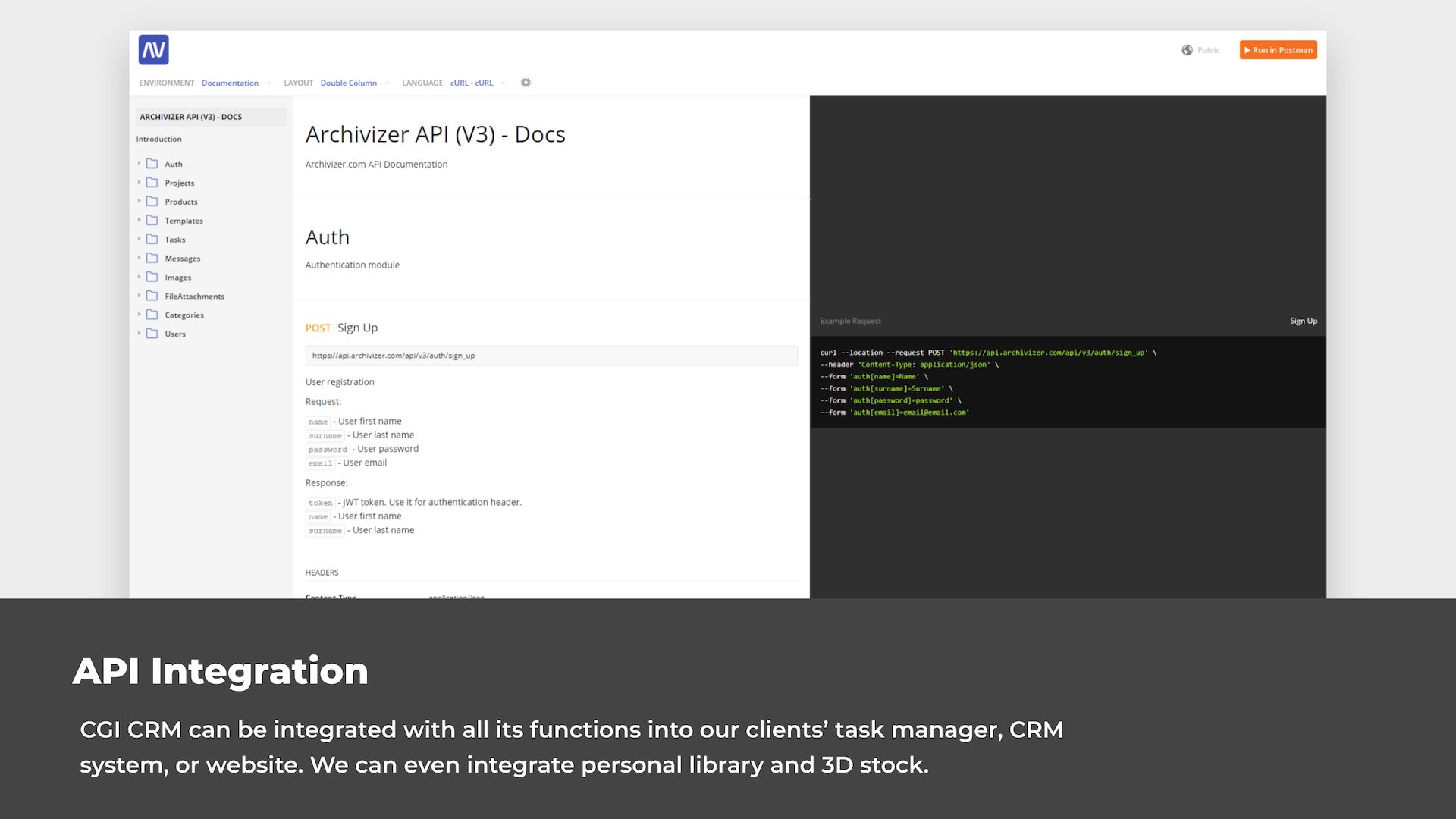 API Integration of Task Management System