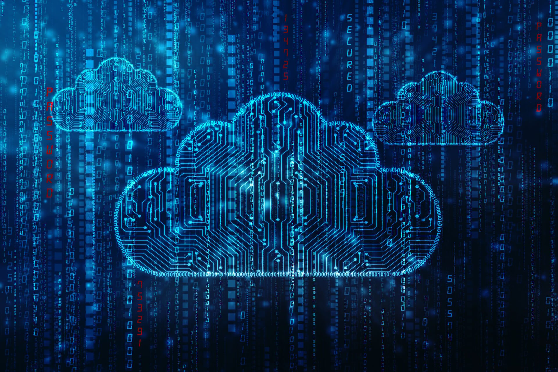 Cloud Rendering CG Illustration