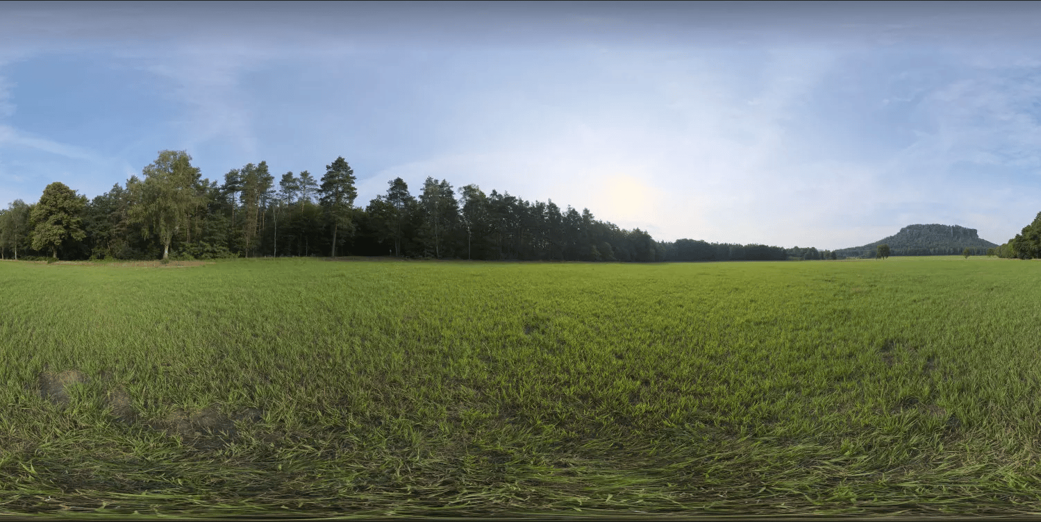 Environment Texture for the 3D House Rendering