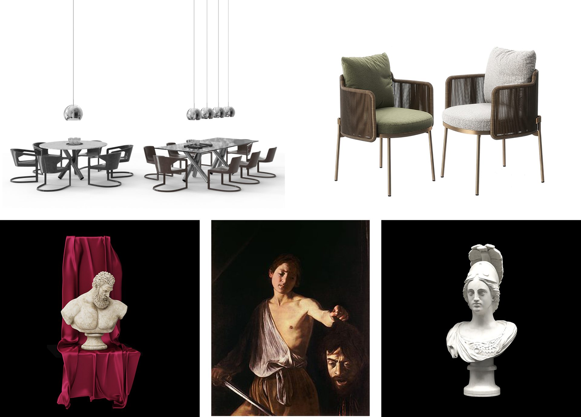 Furniture and Decor References for Interior CGI