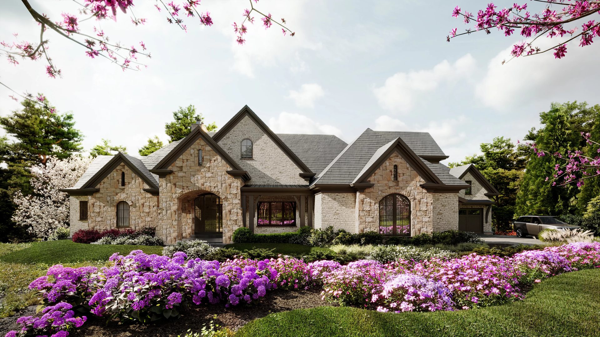 Static Render for a Residence in Georgia, USA