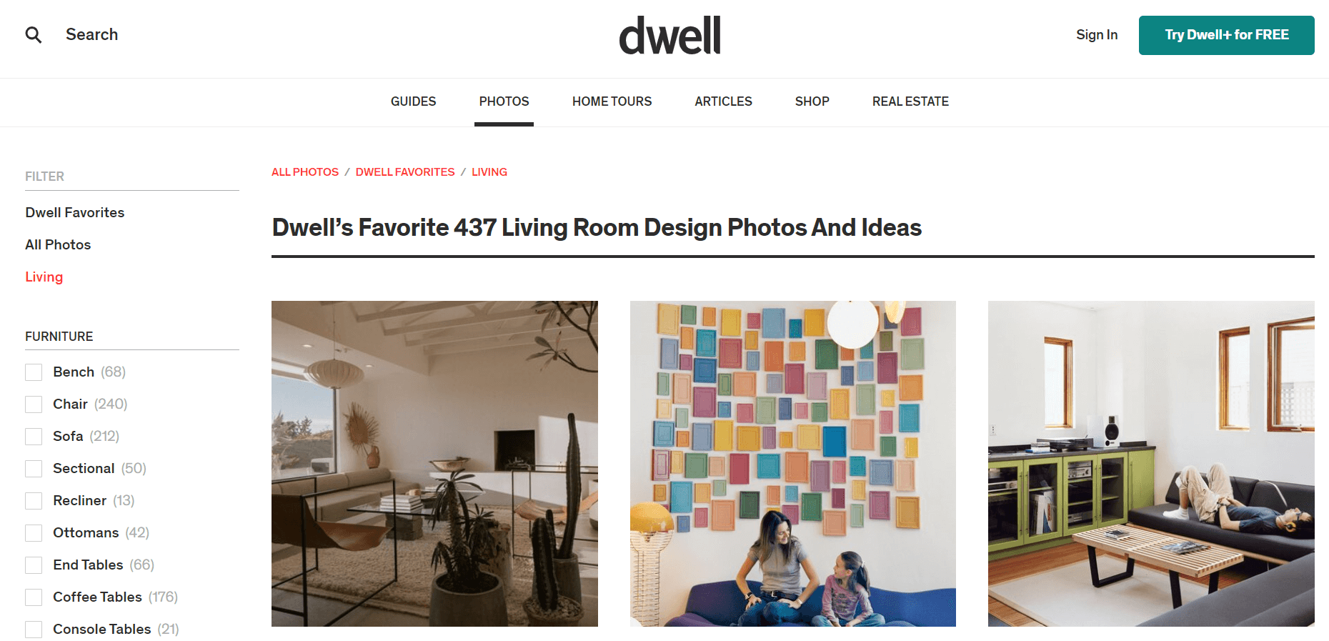 Dwell Interior Design Magazine