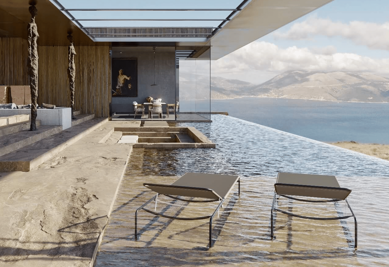 3D Rendering for a Terrace Design