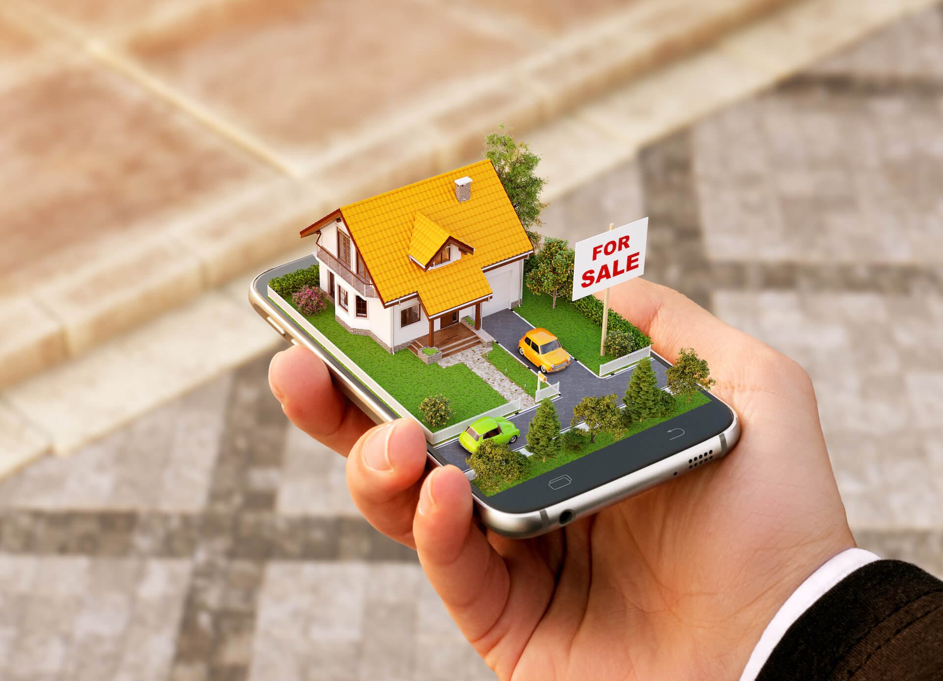 3D floor plan for real estate — listing platform CGI example