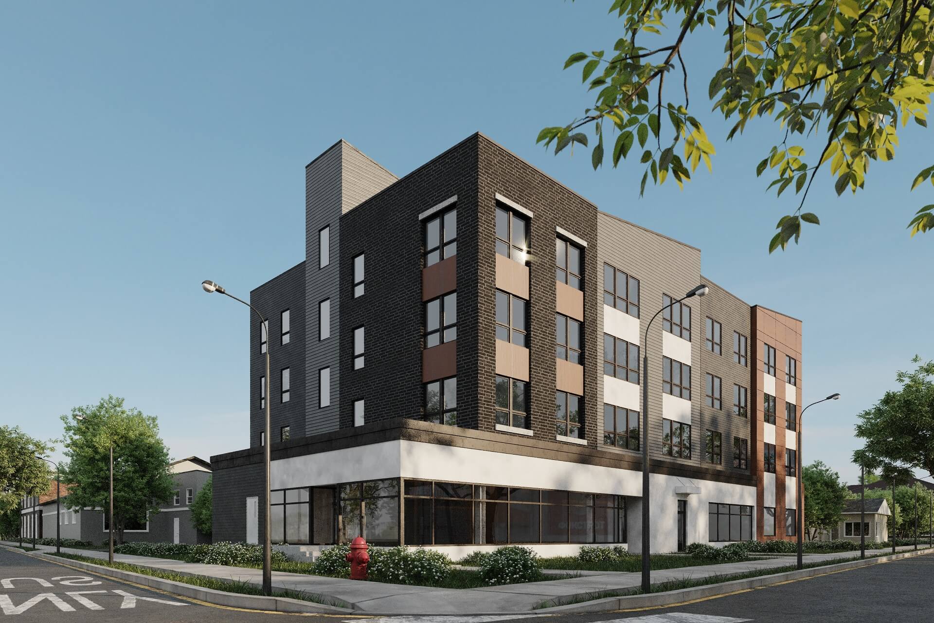 CG Rendering for Real Estate Property Exterior