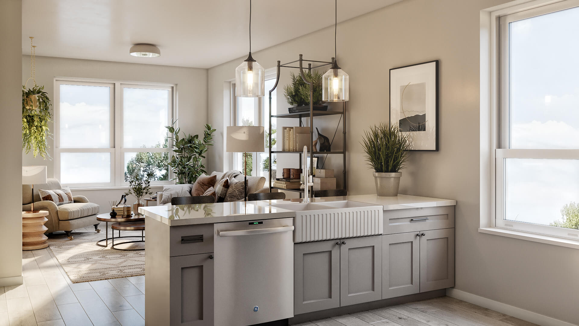 Interior CGI for a Kitchen
