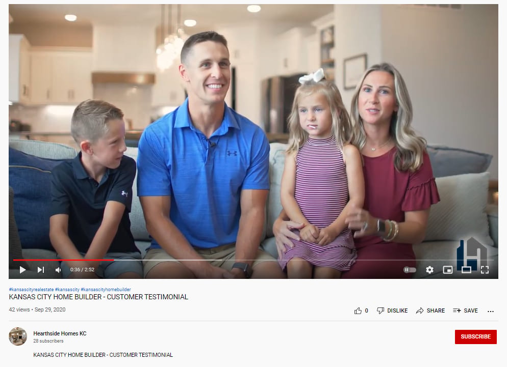 Video Testimonials of Architects’ Clients