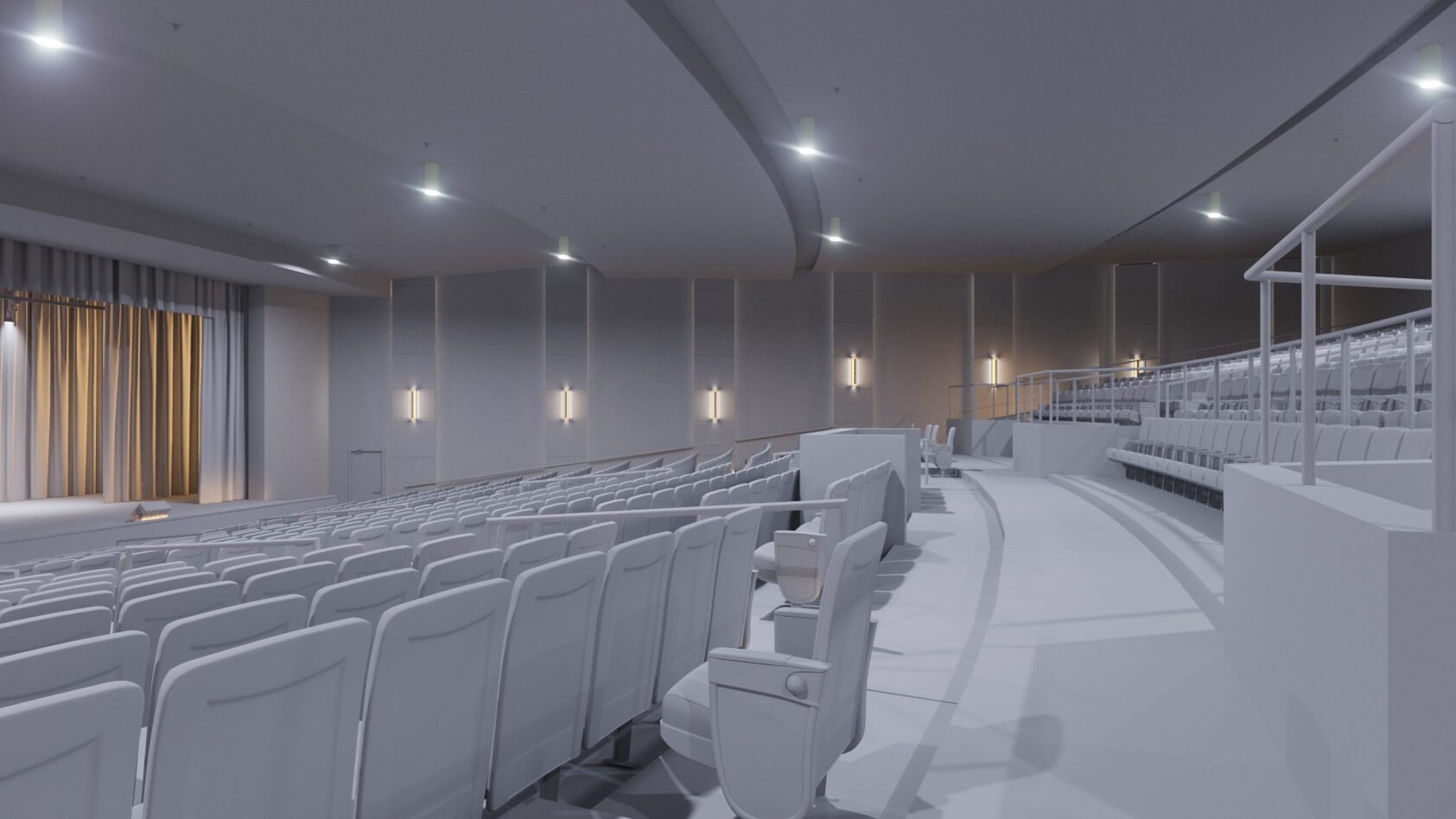 Lighting Scenarios in the Theater Scene