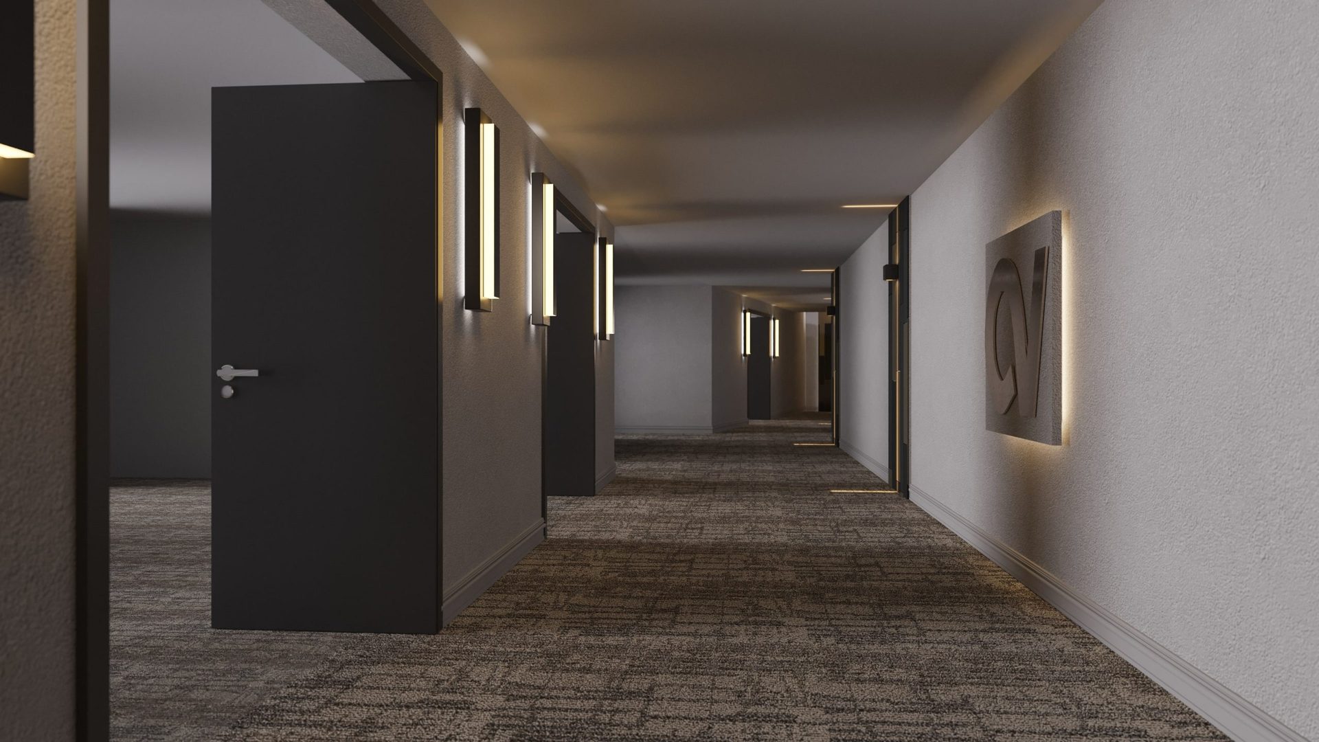 Theater Hall Materials for 3D Flythrough Production