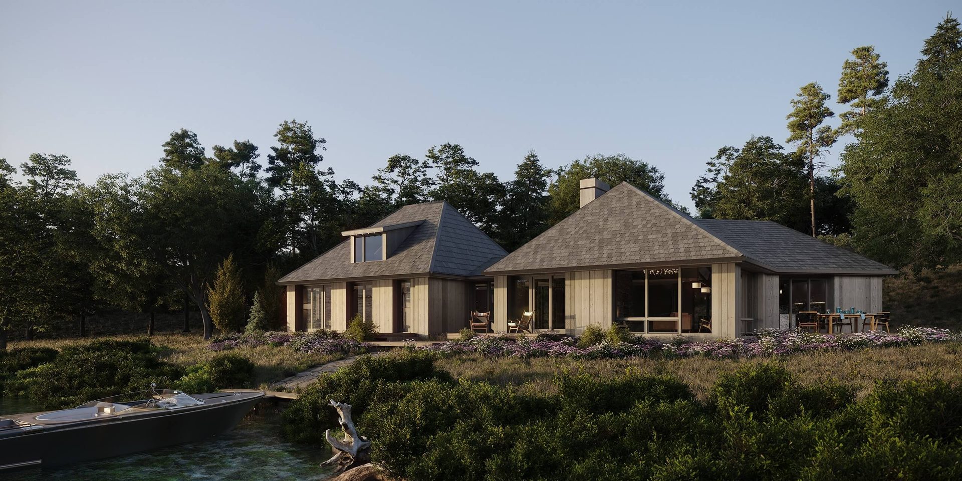 3D Render for Sunbear Home in Michigan