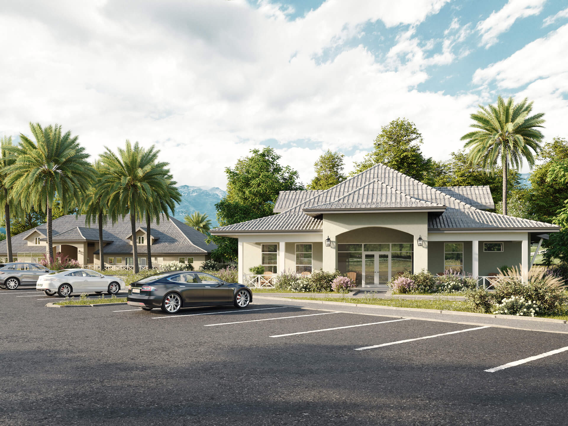 Second Version of 3D Render of the Building Exterior