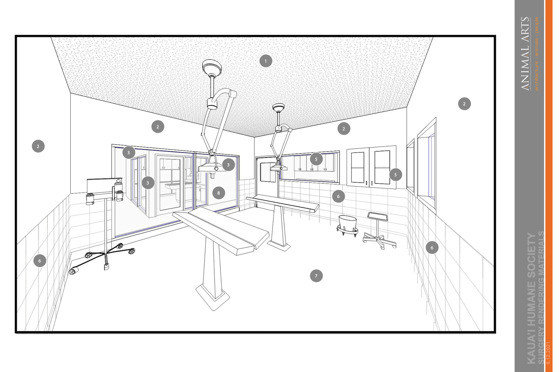 Materials Board Reference for Photorealistic Interior CGI